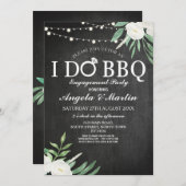 アイドBBQ婚約パーティカップル 招待状 (正面/裏面)