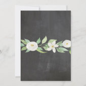 アイドBBQ婚約パーティカップル 招待状 (裏面)