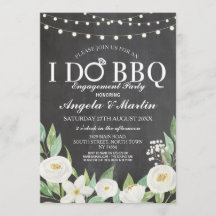 アイドBBQ婚約パーティカップル