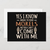 アイナムモレルズ狩りマッシュルームハンターミコロジストG ポストカード (正面/裏面)