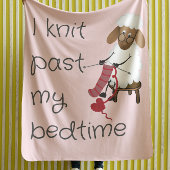 アイニット過去マイベッドタイムシープ編み物 フリースブランケット