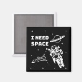 アイニーズ宇宙宇宙ギーク マグネット (正面/裏面)