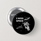 アイニーズ宇宙宇宙ギーク 缶バッジ (正面&裏面)