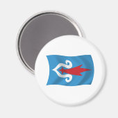 アイヌ国旗の磁石 マグネット (正面/裏面)