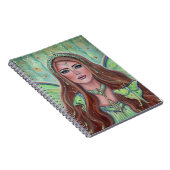 アイヌ・アイルランドの女神フェアリーbyルネ・ラヴォワ ノートブック (右側)