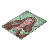 アイヌ・アイルランドの女神フェアリーbyルネ・ラヴォワ ノートブック (左側)