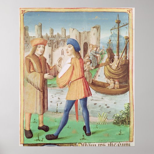 アイネースの出発 ポスター (正面)