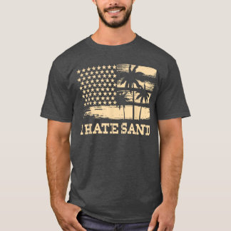 アイハイおもしろいトサンドビーチサマーバケーションヴィンテージRe Tシャツ