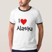 アイハートアラスカ Tシャツ (正面)