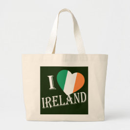アイハートフラッグアイルランドwt jtcnt ラージトートバッグ