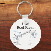 アイバイクルート川 キーホルダー (正面)