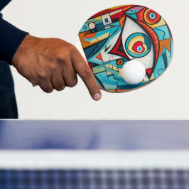 アイバレンタインハートラブアールデコ 卓球ラケット