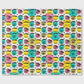 アイパターン ラッピングペーパー (フラット)