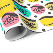 アイパターン ラッピングペーパー (ロールコーナー)