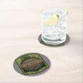 アイパーソナライズされたルランドパブ記号 ラウンドペーパーコースター (インサイチュ)