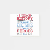 アイヒ教えストリー社会勉強先生 ポストイット (正面)