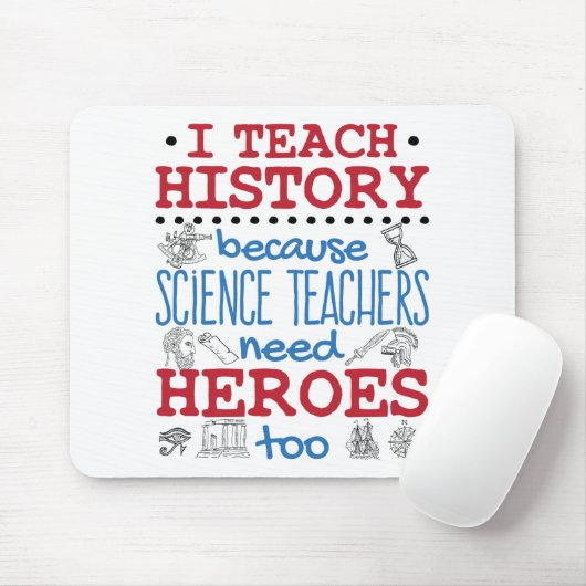 アイヒ教えストリー社会勉強先生 マウスパッド (マウス)