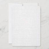 アイビーとアンパサンド結婚ーズ 招待状 (裏面)