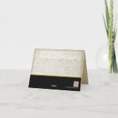 アイビーとウィロー結婚の感謝状 サンキューカード (裏面)