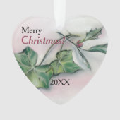 アイビーとホリーのクリスマス オーナメント (正面)