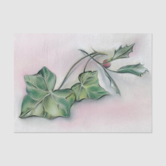 アイビーとホリーのクリスマス 薄葉紙 (正面)