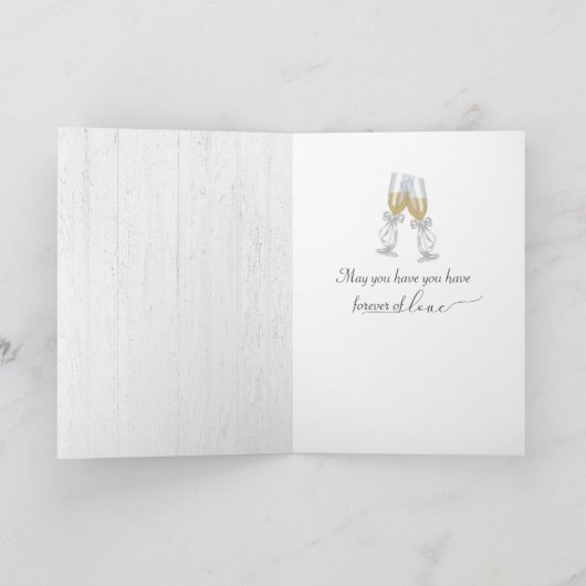 アイビーと樺の木スクロール10周年 カード (内部)