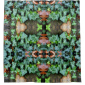 アイビーと野石 シャワーカーテン (正面)