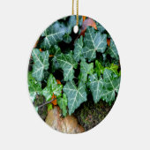 アイビーと野石 セラミックオーナメント (右)