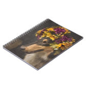 アイビーのスパイラルノート ノートブック (左側)