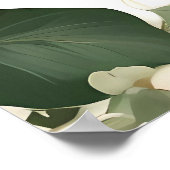 アイビーのテーエレガントブル結婚プランと招待状 ポスター (角)