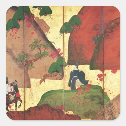 アイビーの狭い道 スクエアシール (正面)