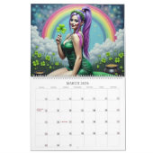 アイビーアンドこうもりホリデーコレクションピンナップ カレンダー (3月 2026)