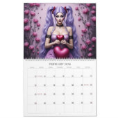 アイビーアンドこうもりホリデーコレクションピンナップ カレンダー (2月 2026)