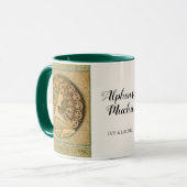 アイビーアンドローレルヴィンテージポートレートアルフォンスミュシャ マグカップ (正面左)