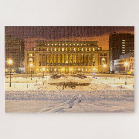 アイビーウィンター1014ピースパズル。 ジグソーパズル (横)