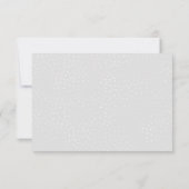 アイビーエレガントとファーンウェディングRSVP 出欠カード (裏面)