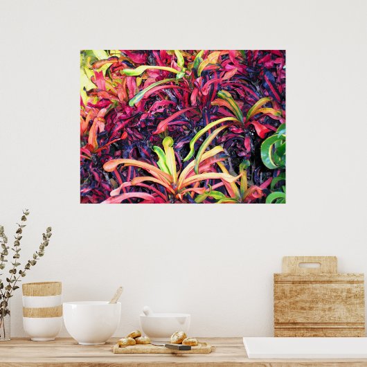 アイビーカラフル – ポスター (キッチン)