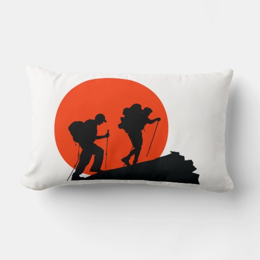 アイビークールチ大好きなデザイナーピロー ランバークッション (正面)