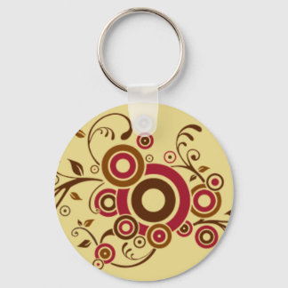 アイビースクロールボタンキーチェーン キーホルダー