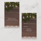 アイビーストリングライツメイスン素朴ジャー友人を参照 紹介カード (正面/裏面)