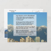 アイビーズショートブレッドレシピはがき ポストカード (正面/裏面)