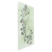 アイビーセージウォーターの静かな妊娠シルエット メタルプリント (3/4)