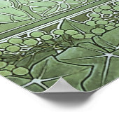 アイビーバイアルフォンスミュシャアールヌーボー ポスター (角)