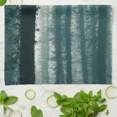 アイビーフォレストの自然写真 キッチンタオル (折り畳み)