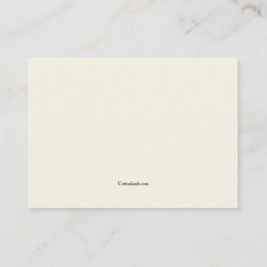 アイビーフレームエンクロージャカード エンクロージャーカード (裏面)