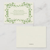 アイビーフレームエンクロージャカード エンクロージャーカード (正面/裏面)