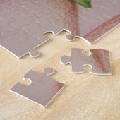 アイビーブライドガールポートレートペンシルアートイラストレーション ジグソーパズル (側面)