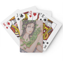 アイビーブライドガールポートレートペンシルアートイラストレーション