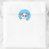 アイビープールラウンドステッカー ラウンドシール (バッグ)