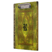 アイビーヨルダンオールドブックエレガントスタイルモノグラム クリップボード (左)